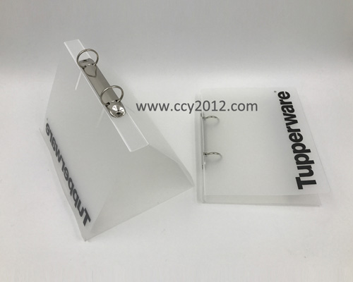 Recyclable PVC plastic cover Binder Easel