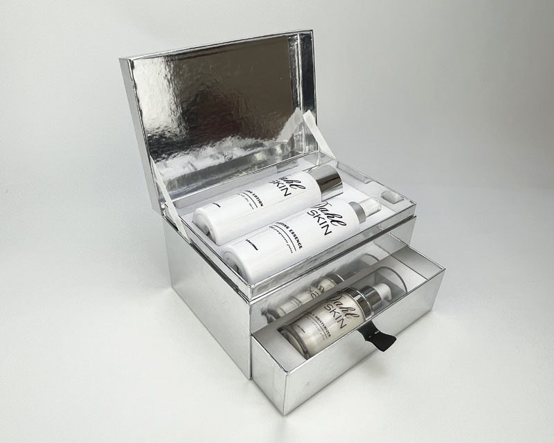 Cosmetic Box Packaging With Drawers